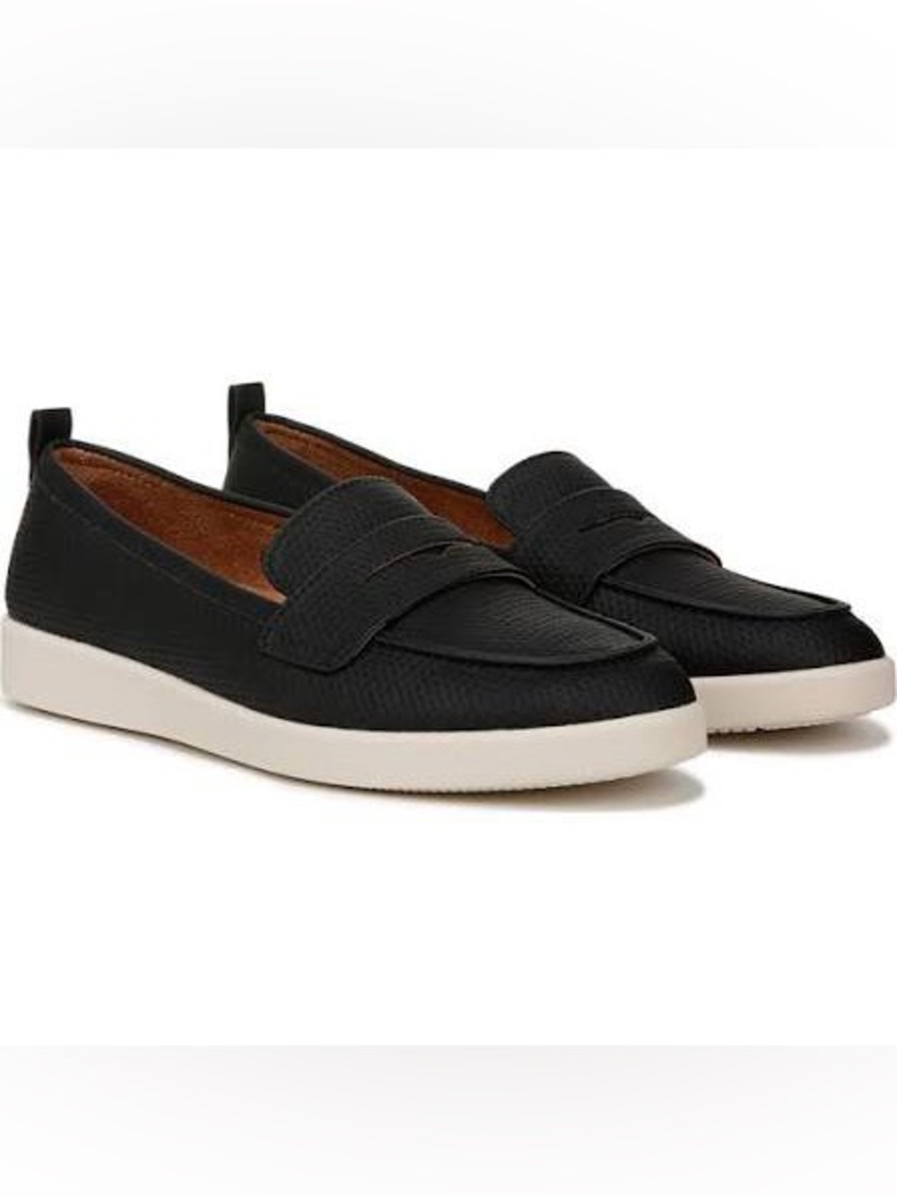Naturalizer Ingrid Black Slip-On Loafers
